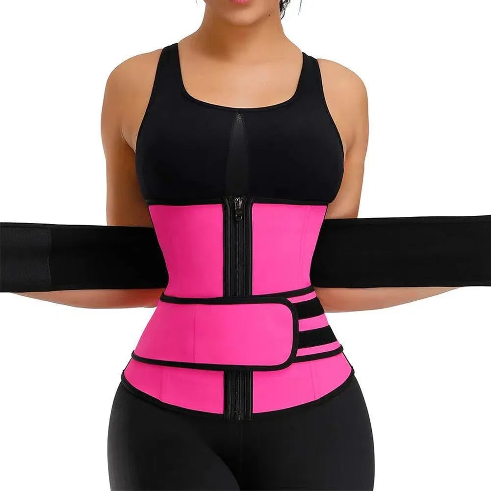 Waist Trainer Slimming Body Shaper Fitness Belt Weight Loss For Workout