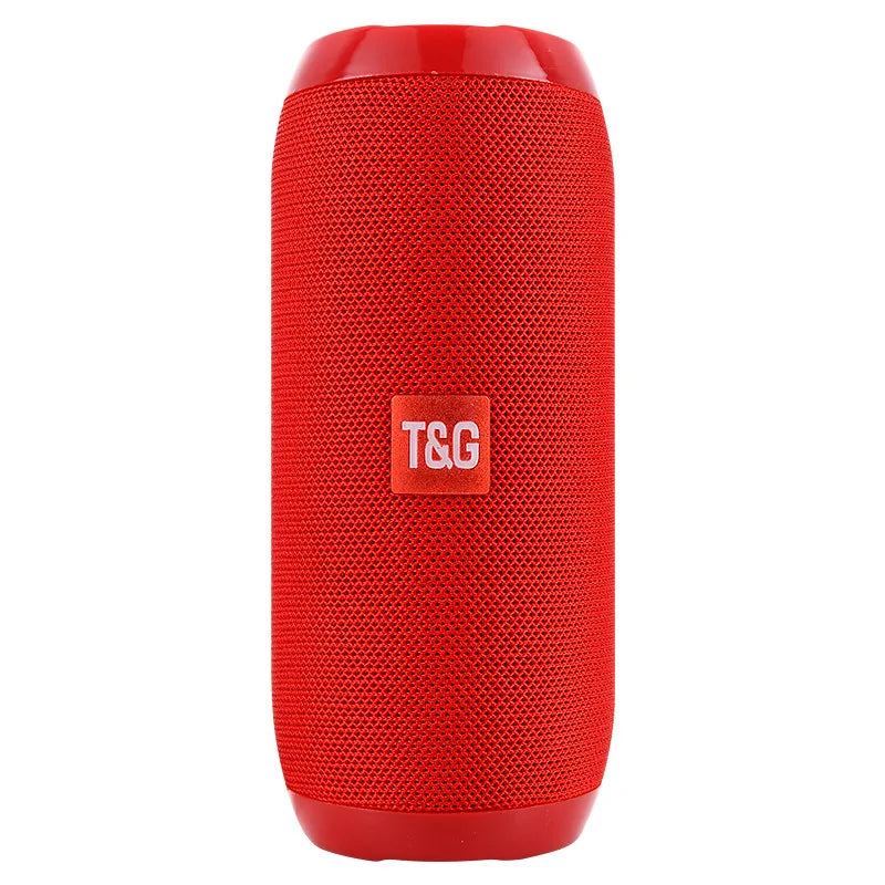 Portable Bluetooth speaker TG117, with subwoofer, supports memory card, USB music player, suitable for outdoor, home, and gift
