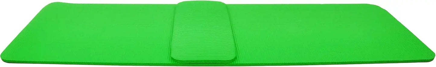 Extra Thick Yoga Mat with Carrying Strap, Non-Slip, Moisture Resistant, High Density