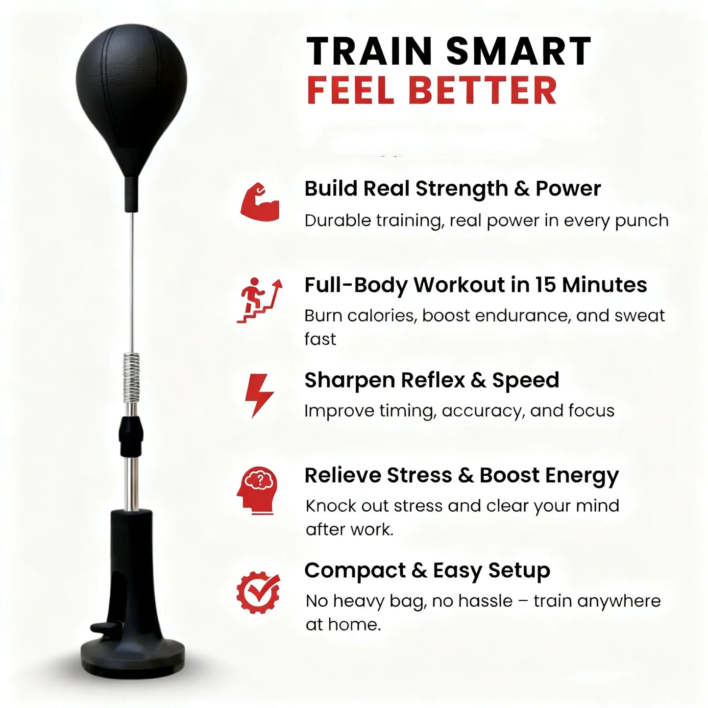 Cobra Punching Bag For Boxing Agility Training Home Fitness Equipment