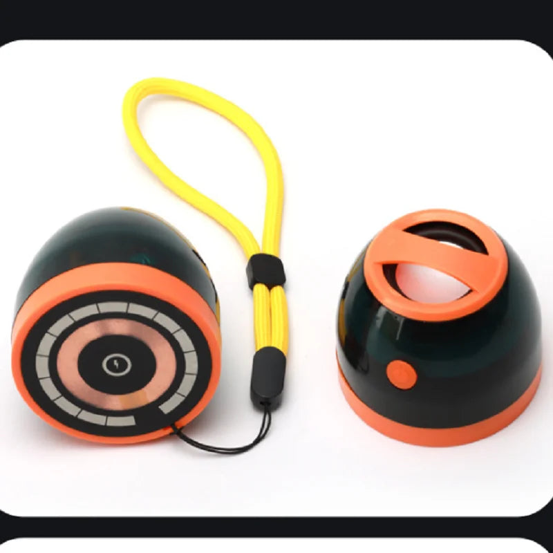 Portable Wireless Music Speaker 5W Magnetic Phone Holder Desktop Wireless BT Speaker BT5.3 5100mAh Battery Power with RGB Light
