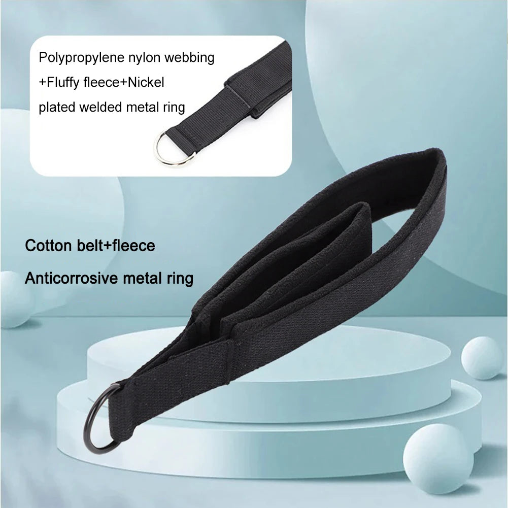 2Pcs Yoga Strap Elastic Double Ring Pilates Reformer Straps with Adjustable Buckle Exercise Straps for Yoga/Pilates/Ballet Dance