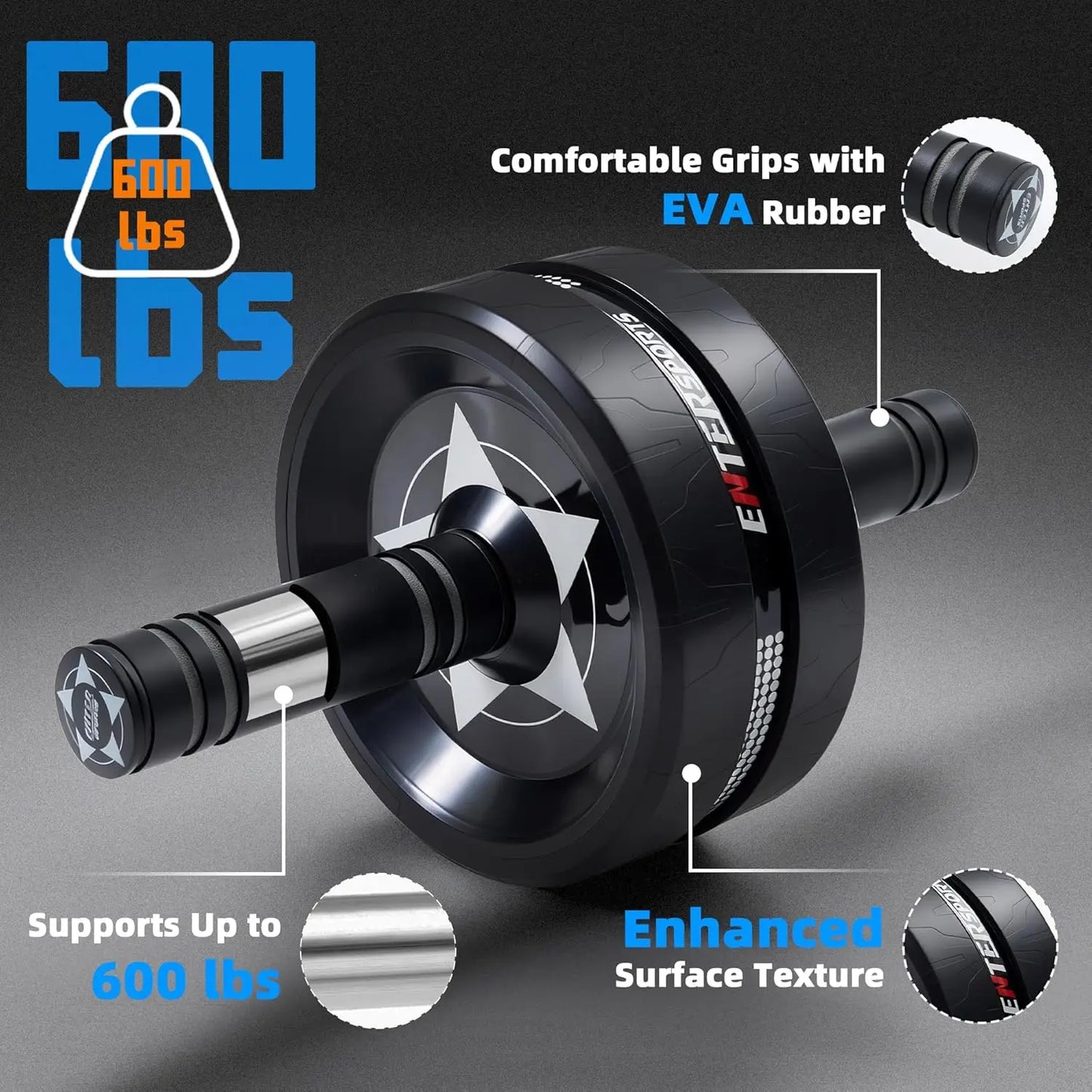 Ab Roller Wheel For Abs Workout Home Gym Strength Trainer