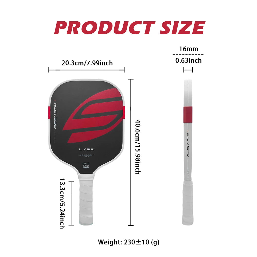 Boomstick Core Pickleball Paddle for Selkirk LABS Project Style Similarity Equipment Accessory T700 Carbon Fiber