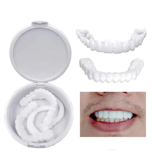 Temporary Teeth Veneers Whitening Denture Kit For A Confident Smile