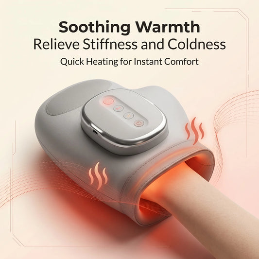 Hand Massager With Airbag Compression For Fingers, Wrist And Palm