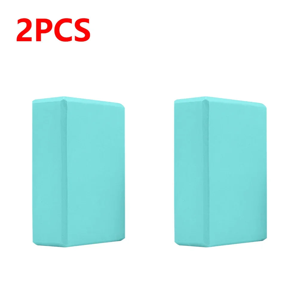 1-3pcs Yoga Building Blocks Cubes Pilates Bricks Reinforcement Mats Sports Supplies Exercise Home Exercise Equipment Fitness Eva
