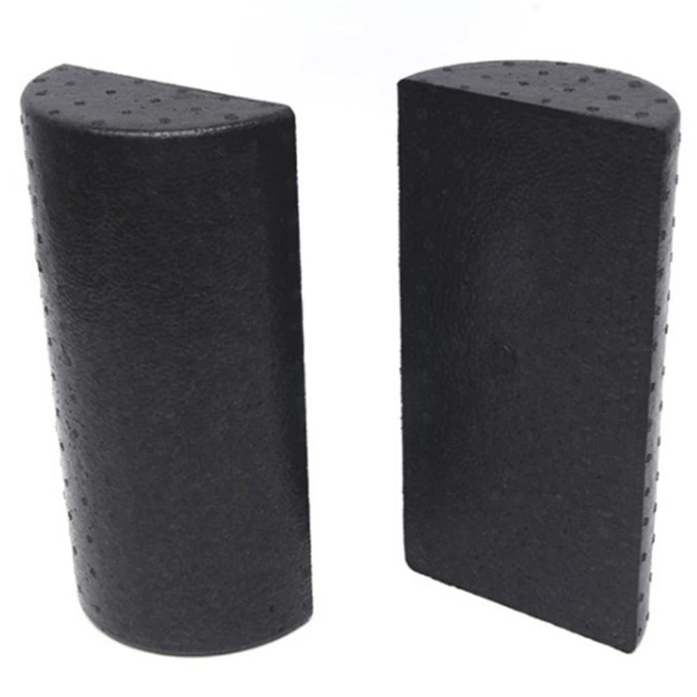 Half Round Fitness Muscle Foam Roller Muscle Relaxation Gymnastic Massager Roller Foam Massage Roller Stick for Pilates Sport