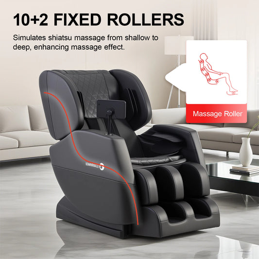 3 Year Warranty Multi-Mode Massage Chair Rolling Kneading Zero Gravity Full Body Airbag Muscle Relaxation Massager Furniture