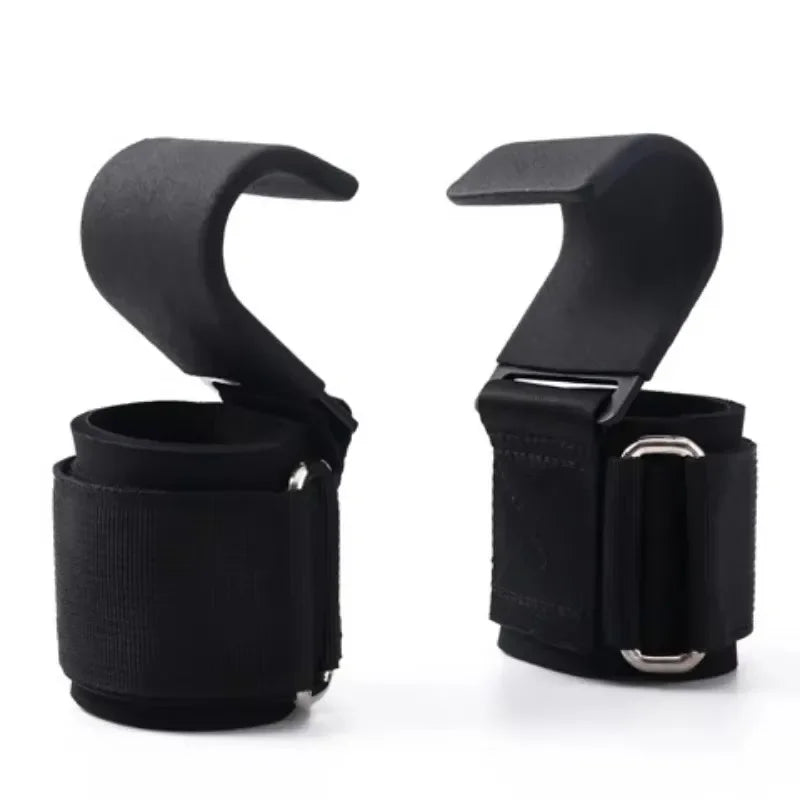 MIHJUSFDH Non-Slip Weight Lifting Hooks and Straps for Training