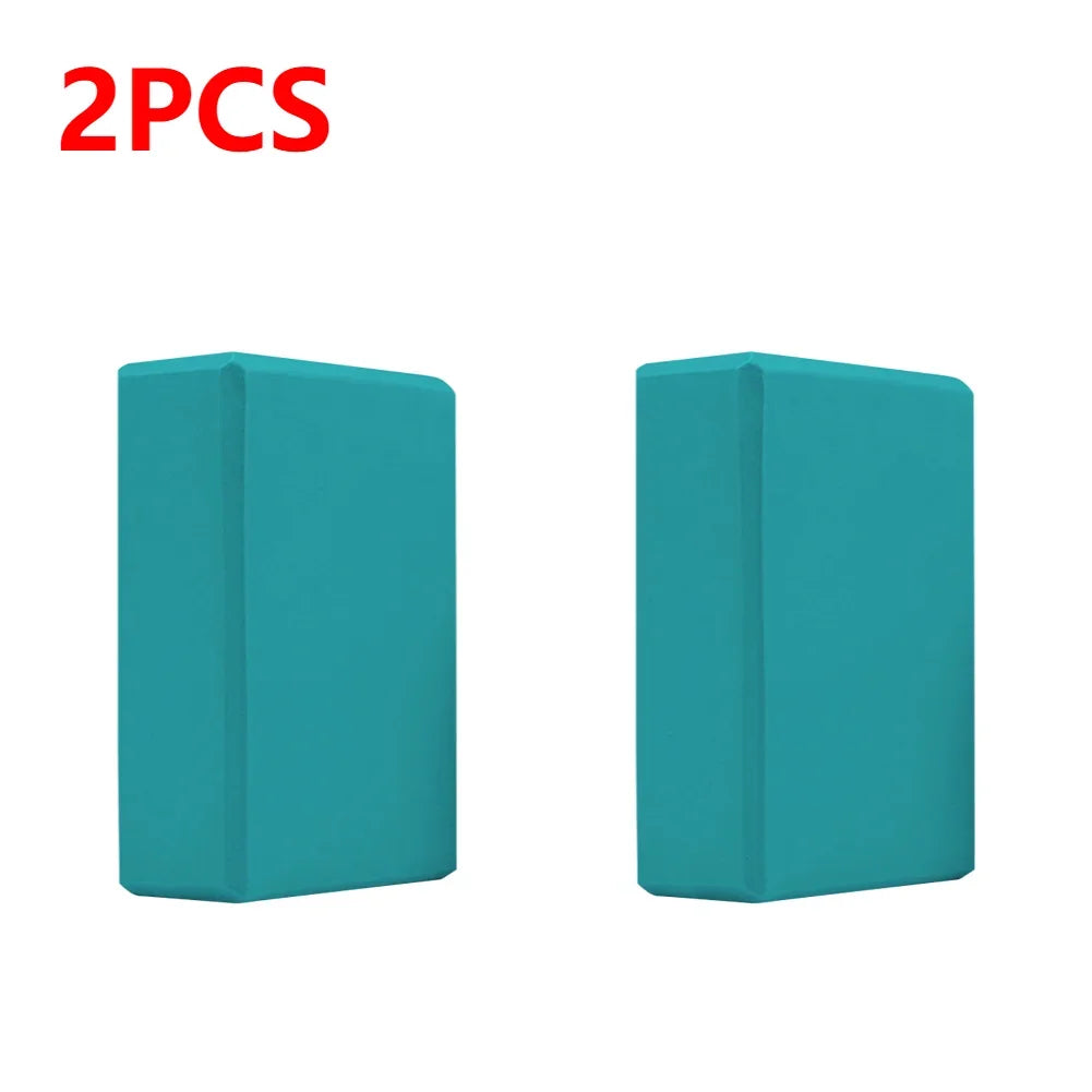 1-3pcs Yoga Building Blocks Cubes Pilates Bricks Reinforcement Mats Sports Supplies Exercise Home Exercise Equipment Fitness Eva