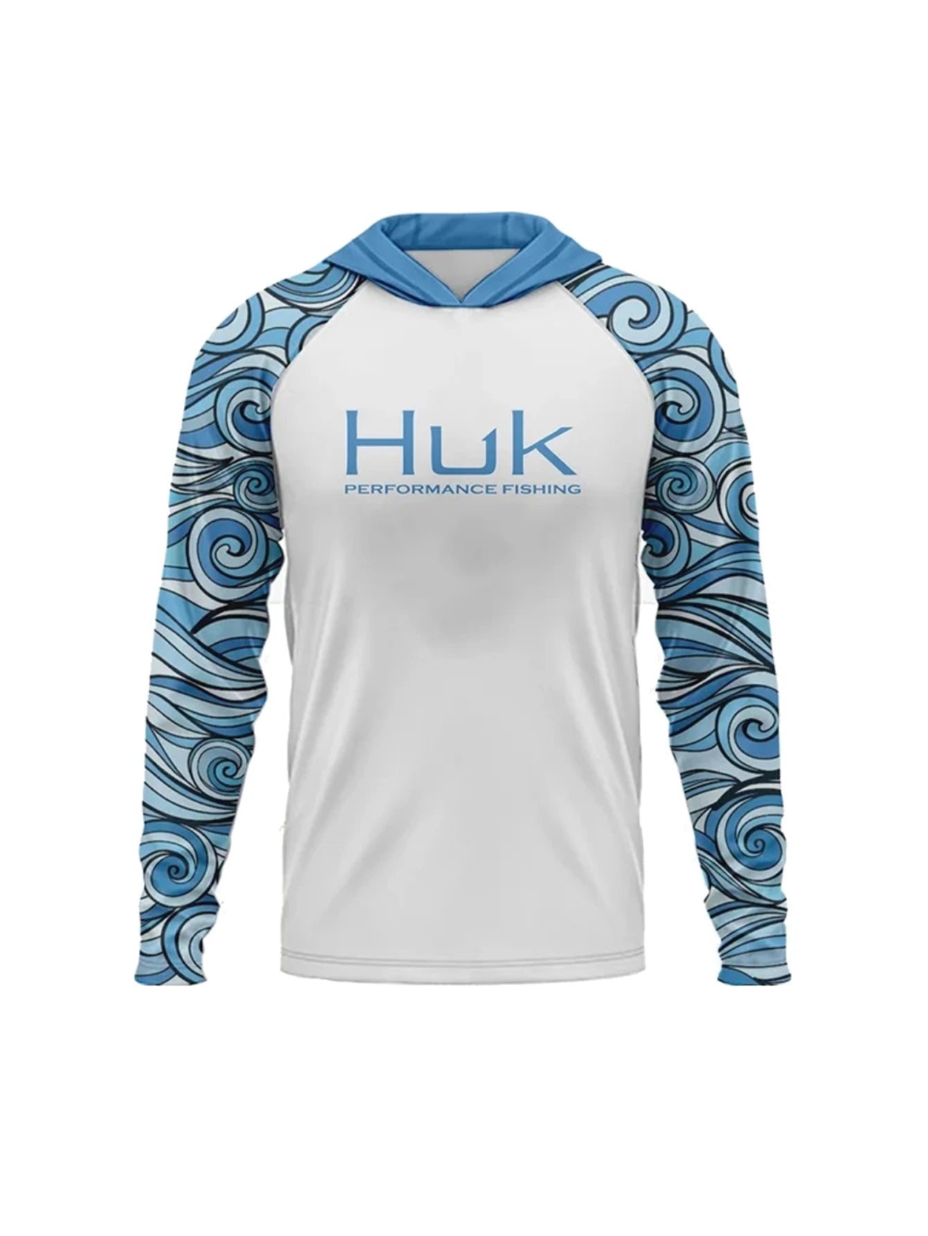 Fishing Hoodie Shirt For Men Long Sleeve Sun Protection