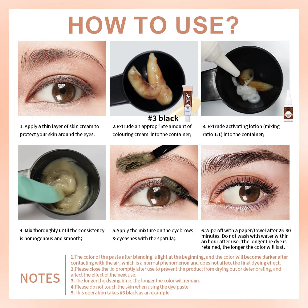 Ibcccndc Lash Lift And Tint Kit For Salon Or Home