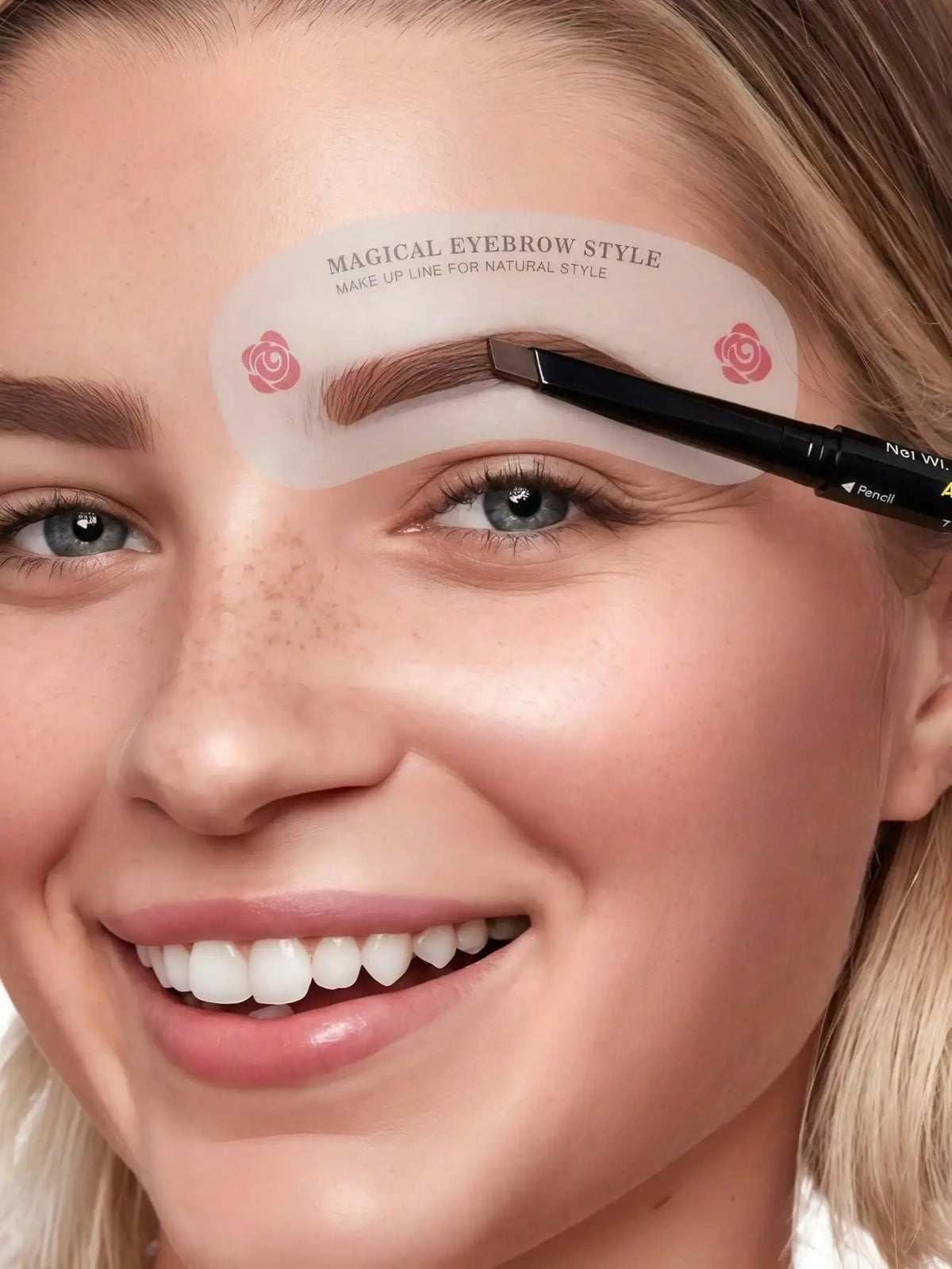 Eyebrow Shaping Stencils Kit for Grooming and Makeup Application