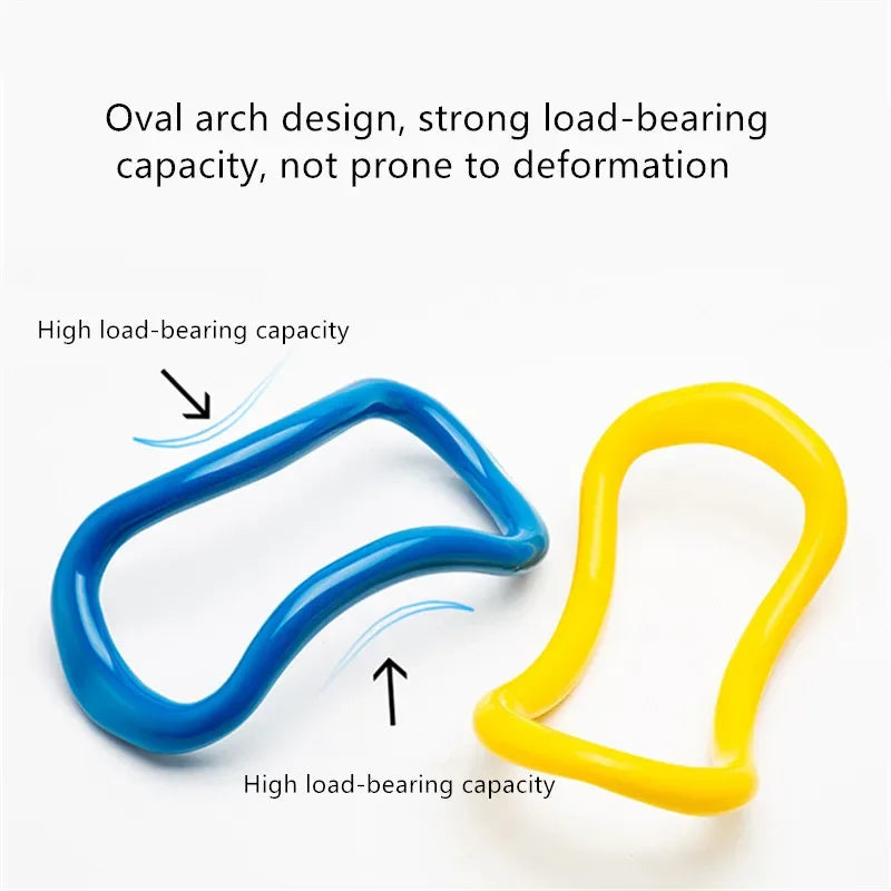 Yoga Circle Pilates Stretch Ring Home Women Fitness Equipment Fascia Massage Body Workout Exercise Resistance Support Tool
