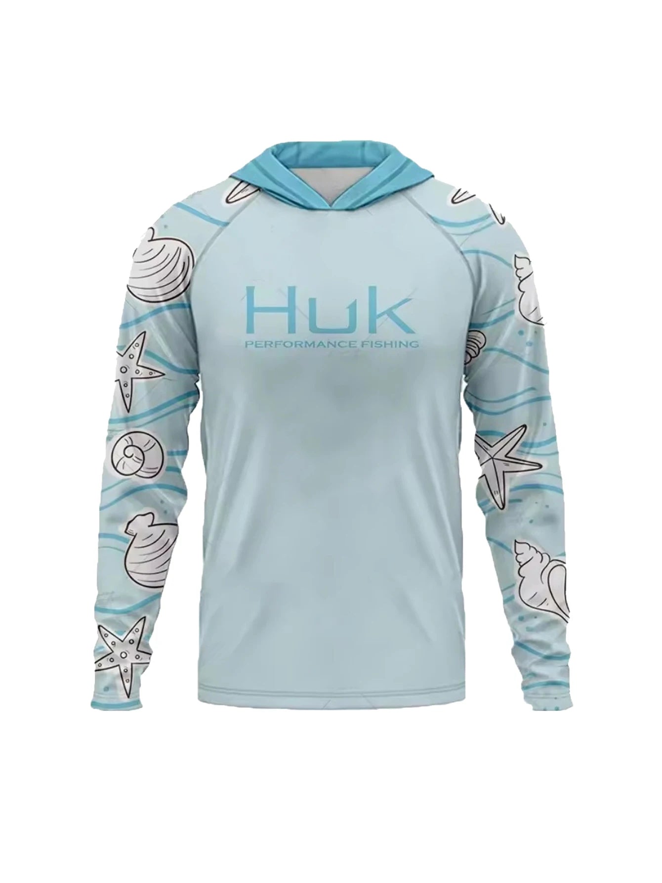 Fishing Hoodie Shirt For Men Long Sleeve Sun Protection