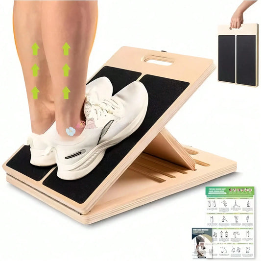 Adjustable Slant Board For Calf Stretching And Leg Exercises Foldable