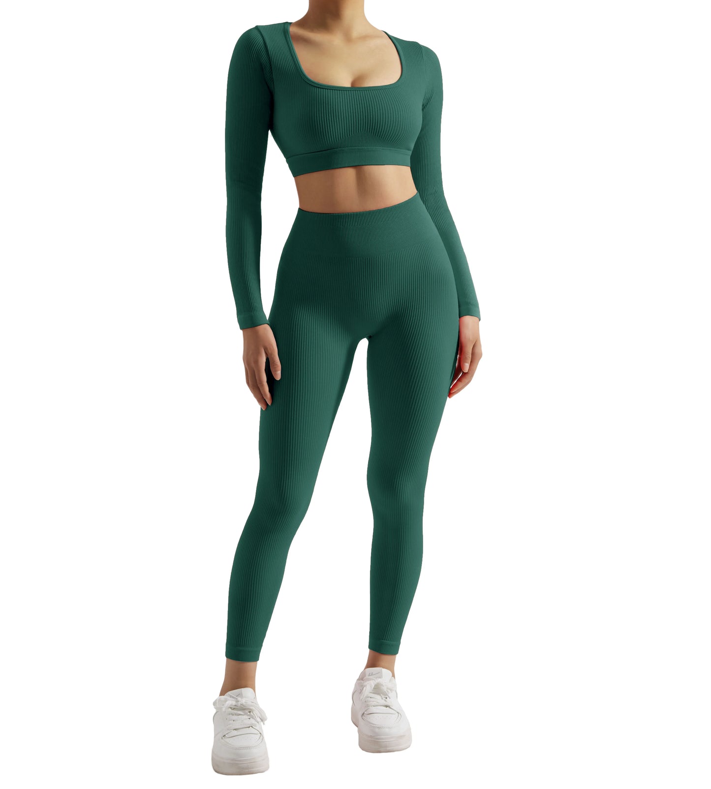 Women's Quick-Dry Yoga Set 2-Piece Tracksuit Gym Wear