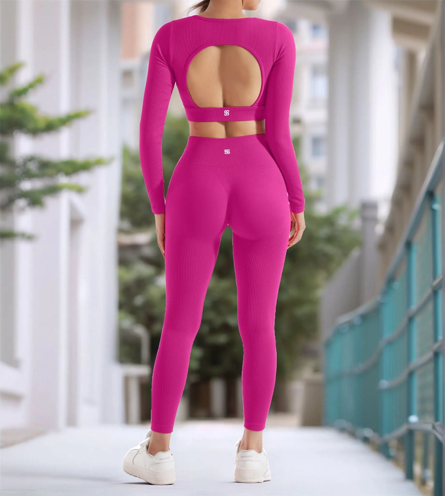 Women's Quick-Dry Yoga Set 2-Piece Tracksuit Gym Wear