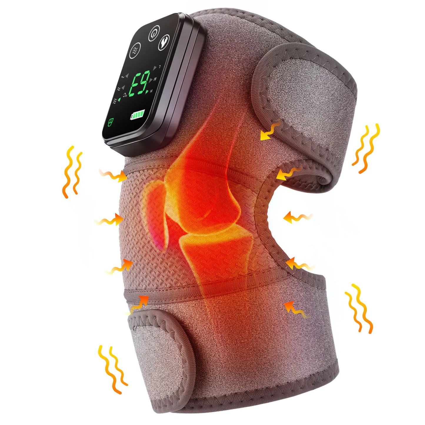 Hailicare Knee Heating Massager With Hot Compress And Vibration Relief