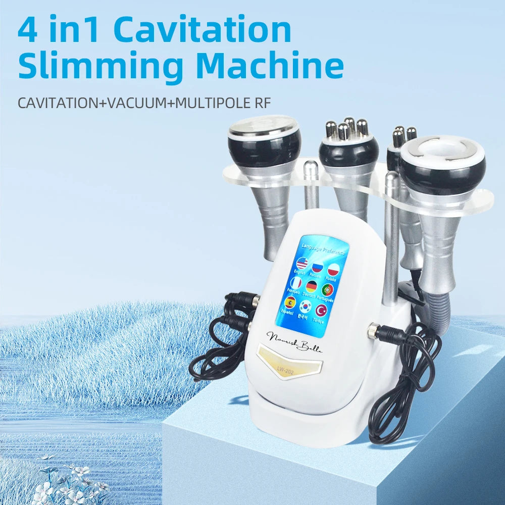 Moonic Multifunctional Cavitation Massage Machine for Facial and Body Tightening