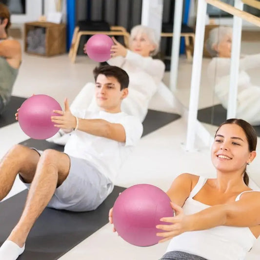 Barre Ball Frosted Portable Gymnastics Ball 5.91 Inch Hip Raising Body Shaping Fitness Supplies For Gymnastics Improves Balance