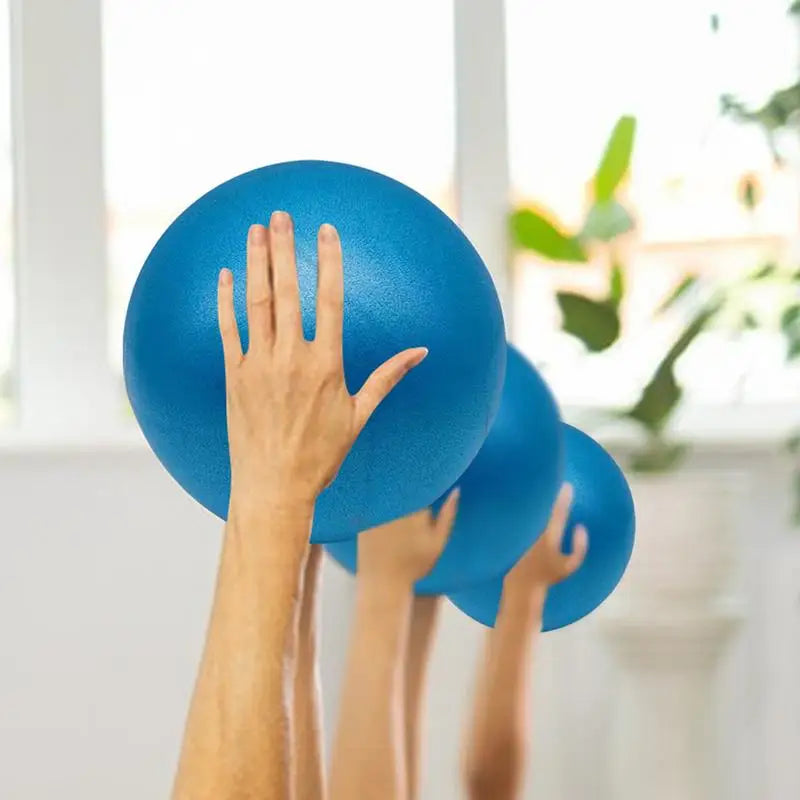 Barre Ball Frosted Portable Gymnastics Ball 5.91 Inch Hip Raising Body Shaping Fitness Supplies For Gymnastics Improves Balance