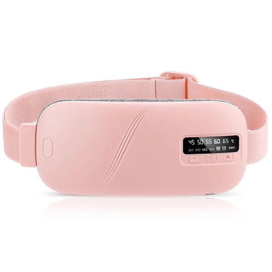 PASTSKY Electric Heating Vibration Belt for Menstrual Cramp Relief
