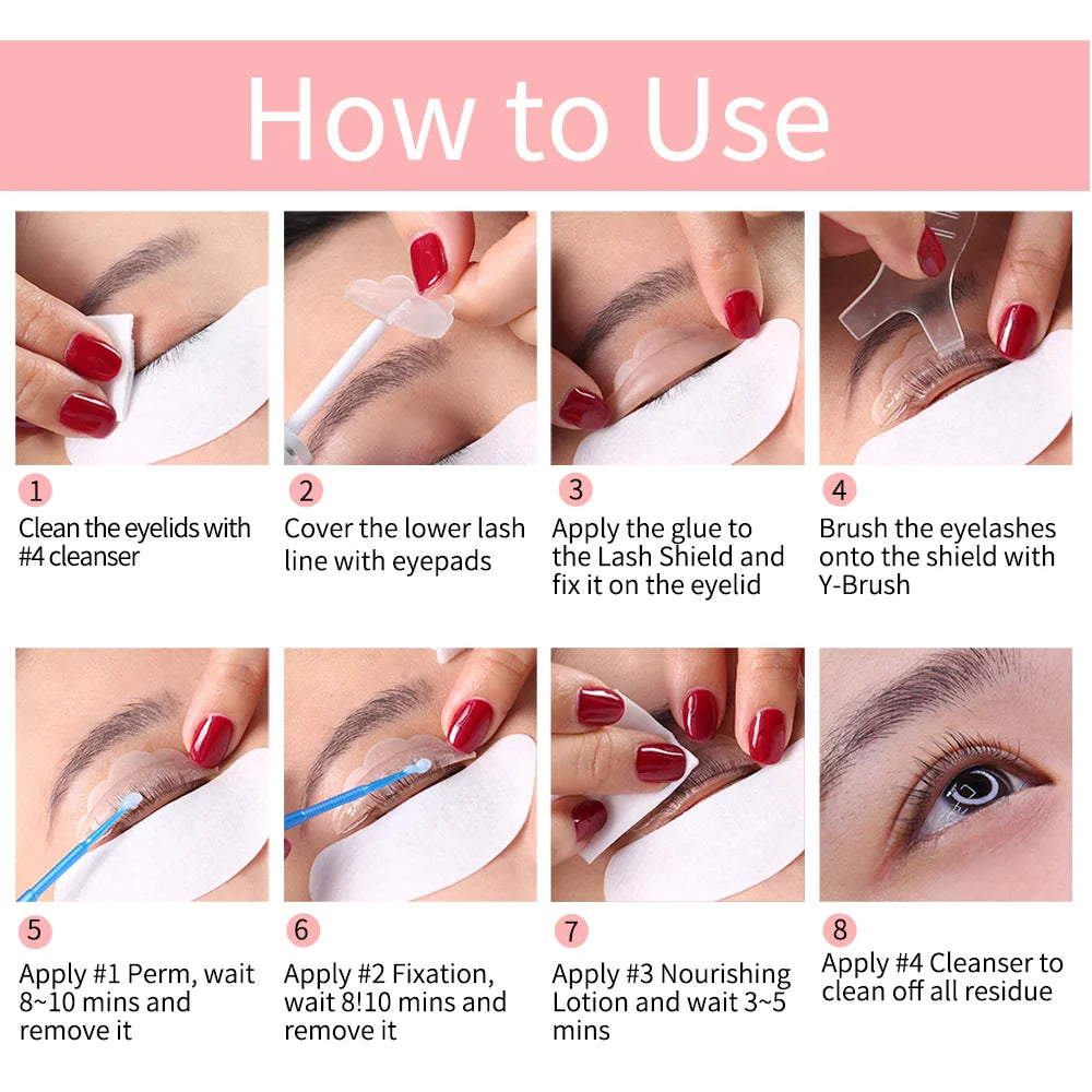 ICONSIGN Eyelash Lift Kit for Lasting Curl and Lash Enhancement