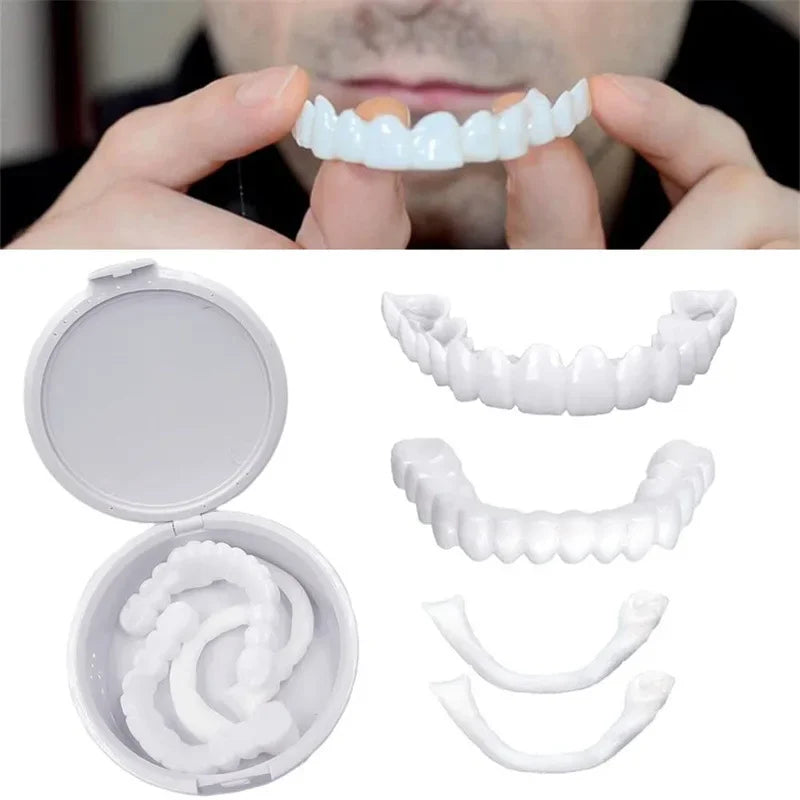 Temporary Teeth Veneers Whitening Denture Kit For A Confident Smile
