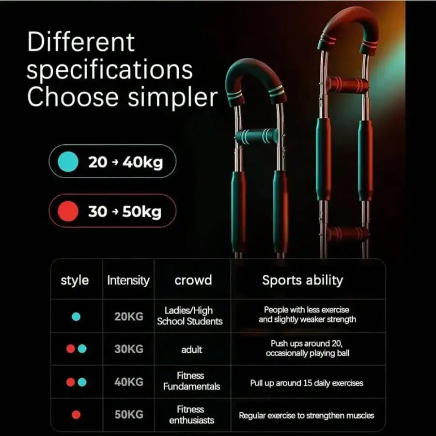 Diamri Adjustable Shaker Arm Trainer for Chest and Forearm Workout