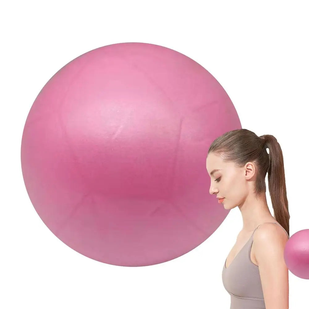 Barre Ball Frosted Portable Gymnastics Ball 5.91 Inch Hip Raising Body Shaping Fitness Supplies For Gymnastics Improves Balance
