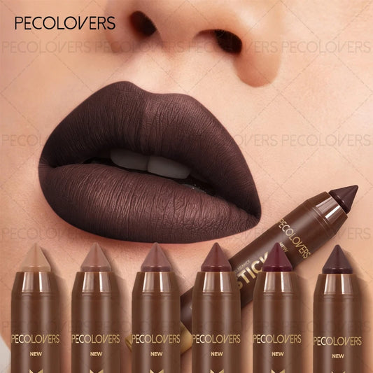 Smooth Matte Lip Liner Crayon With Long Lasting Pigmented Color