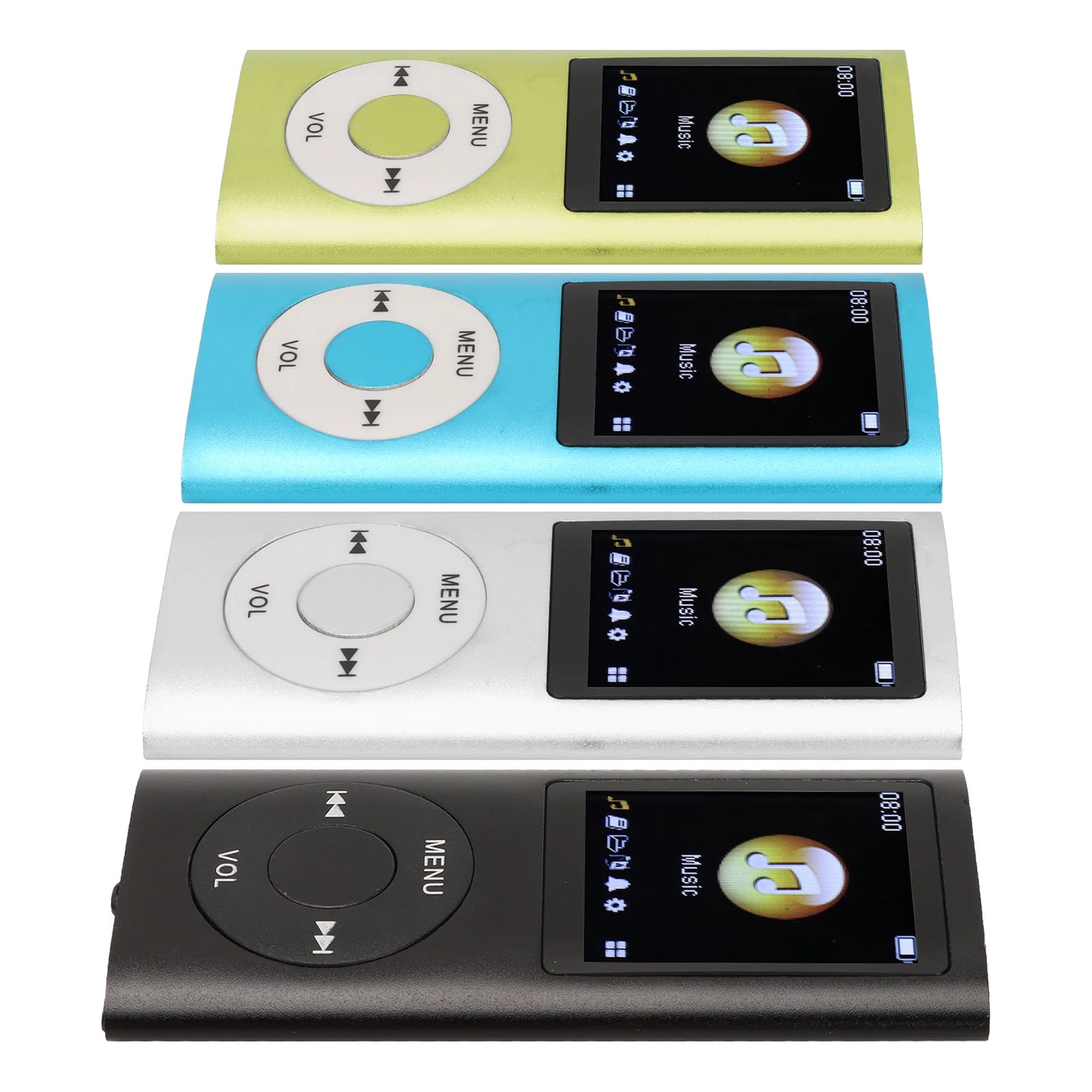 MP3 Player MP3 Player Stylish Multifunctional Lossless Sound Slim 1.8 Inch LCD Screen Portable MP3 Music Player MP3 Music Player