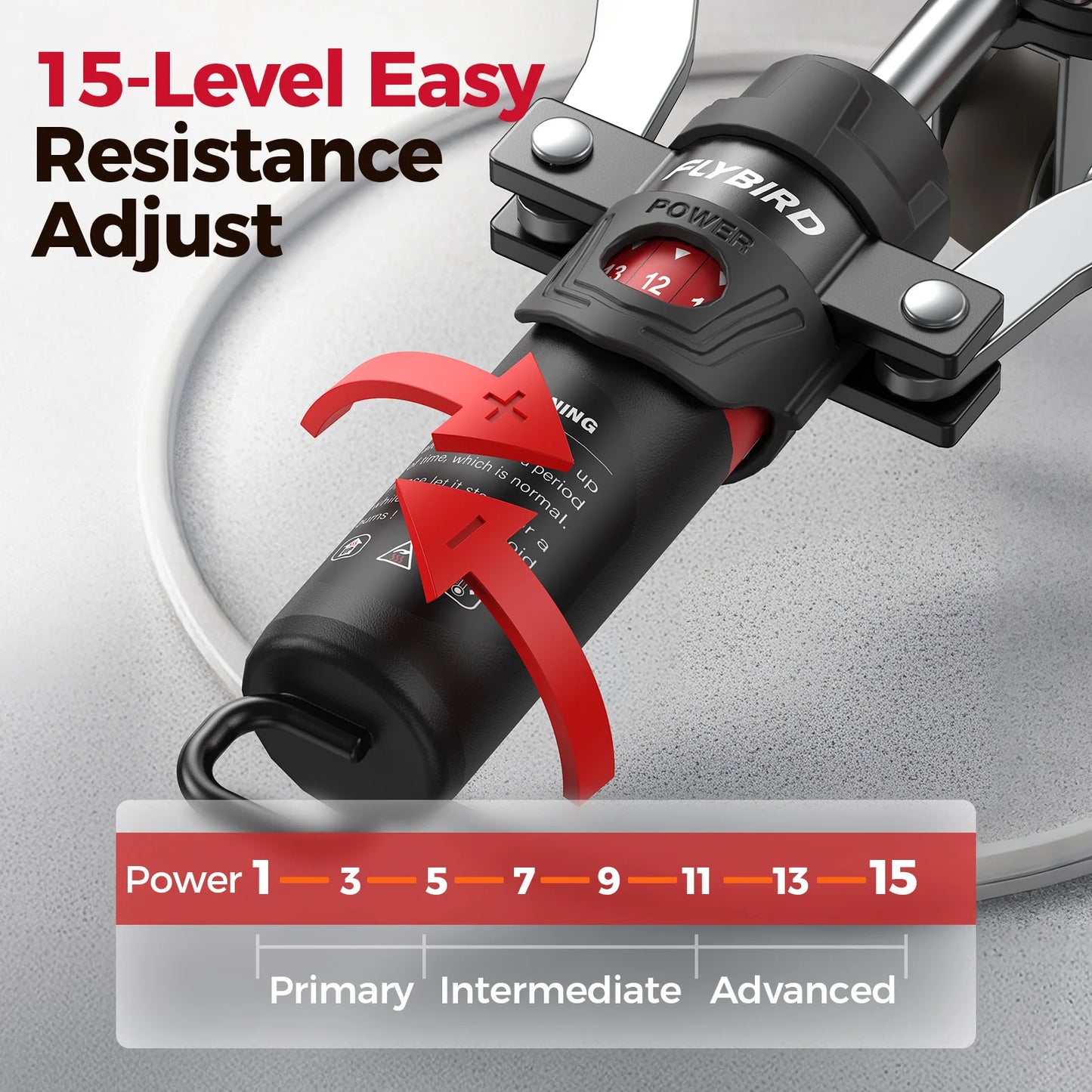 FED Fitness 3-In-1 Arm Trainer With Ab Roller And Hydraulic Power